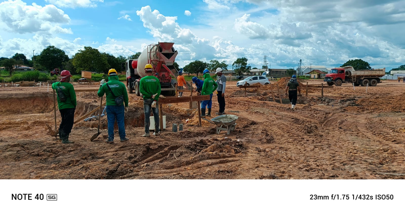 Fase 1 — Terraplenagem e Fundações